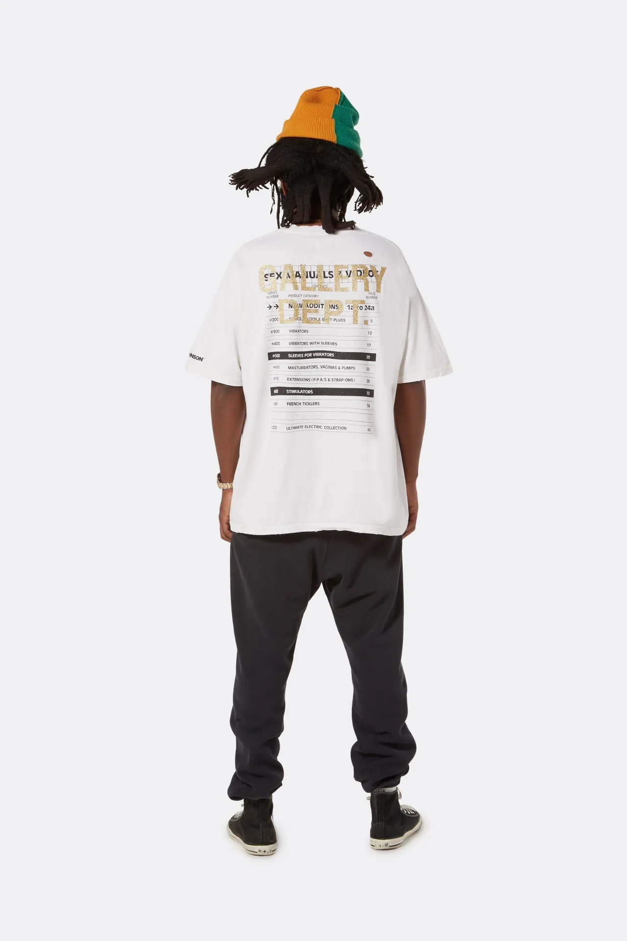 Gallery Dept. English Logo Sweat Pant English Basic Logo Sweat Pant Vintage Washed Trousers Washed Black S-XL ⚠️Note: The genuine product is not black and the color is navy blue. Don’t buy the wrong one!